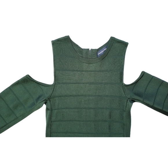 French Connection Dress Size 2 Green - Picture 3 of 10